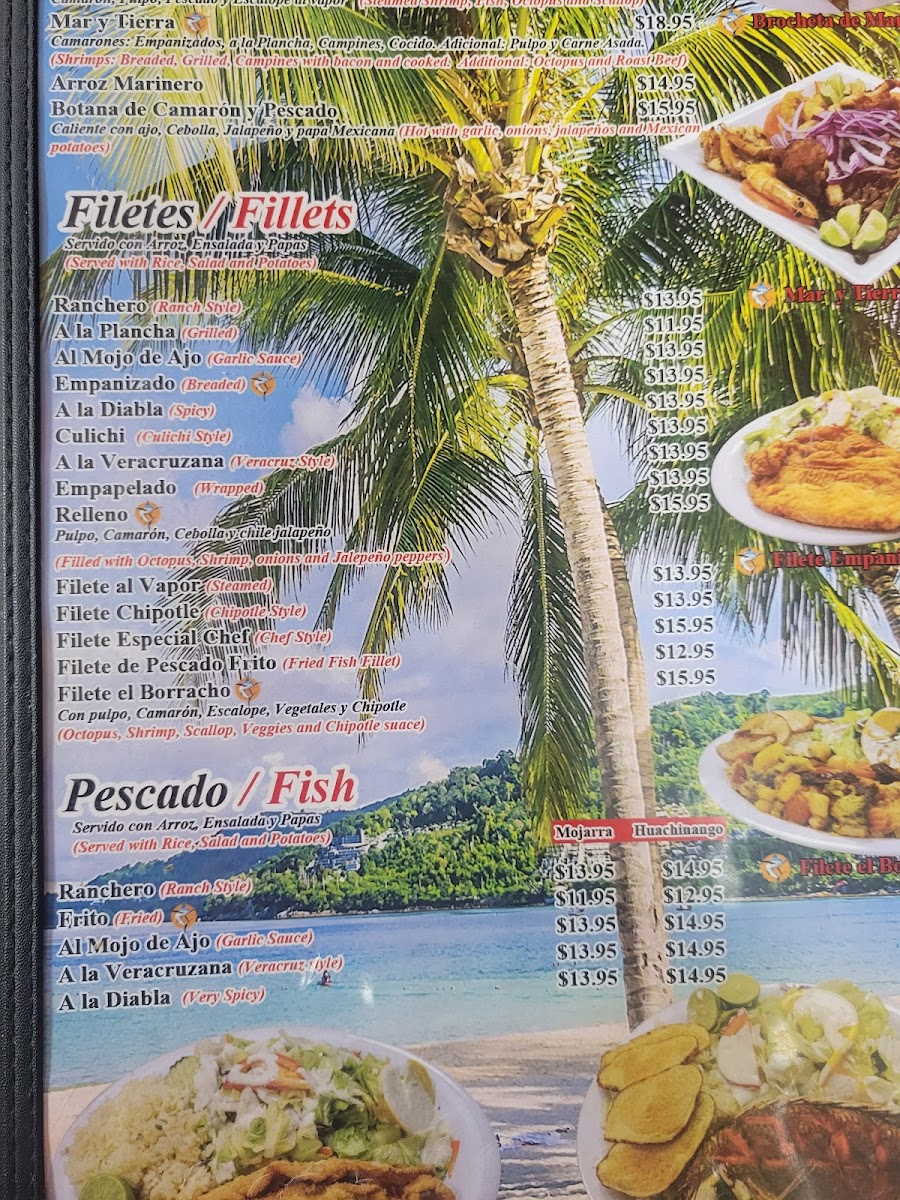 El-7 Mares Restaurant Menu - Image 1