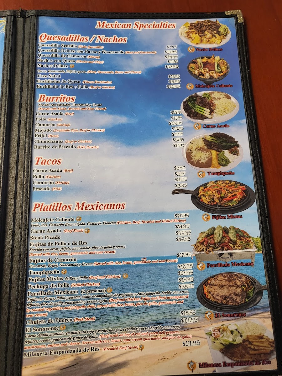 El-7 Mares Restaurant Menu - Image 3