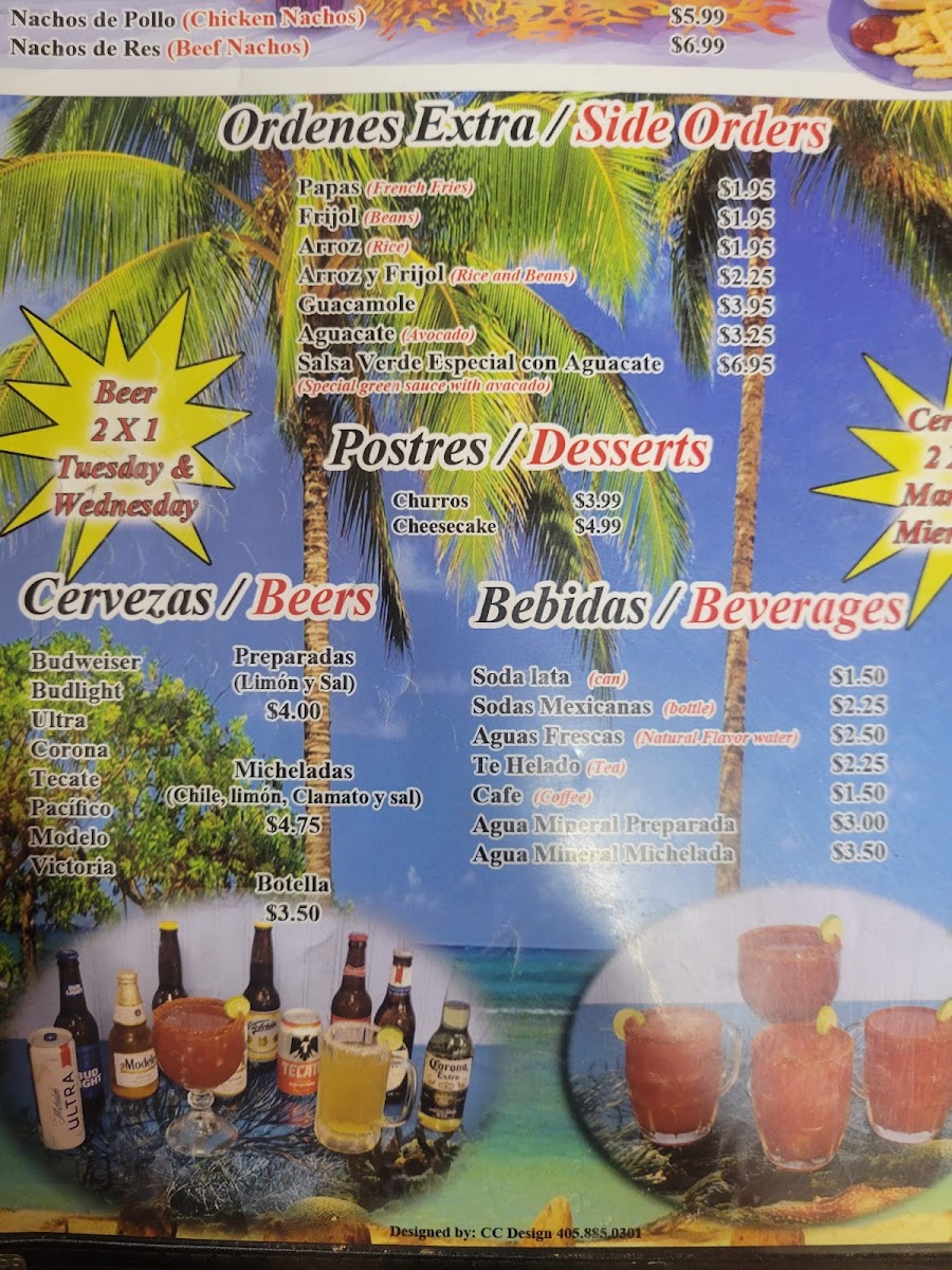 El-7 Mares Restaurant Menu - Image 5
